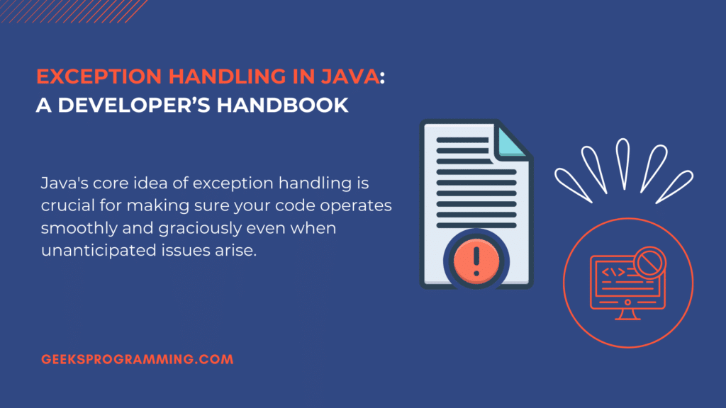 Read this blog to learn more about Exception handling