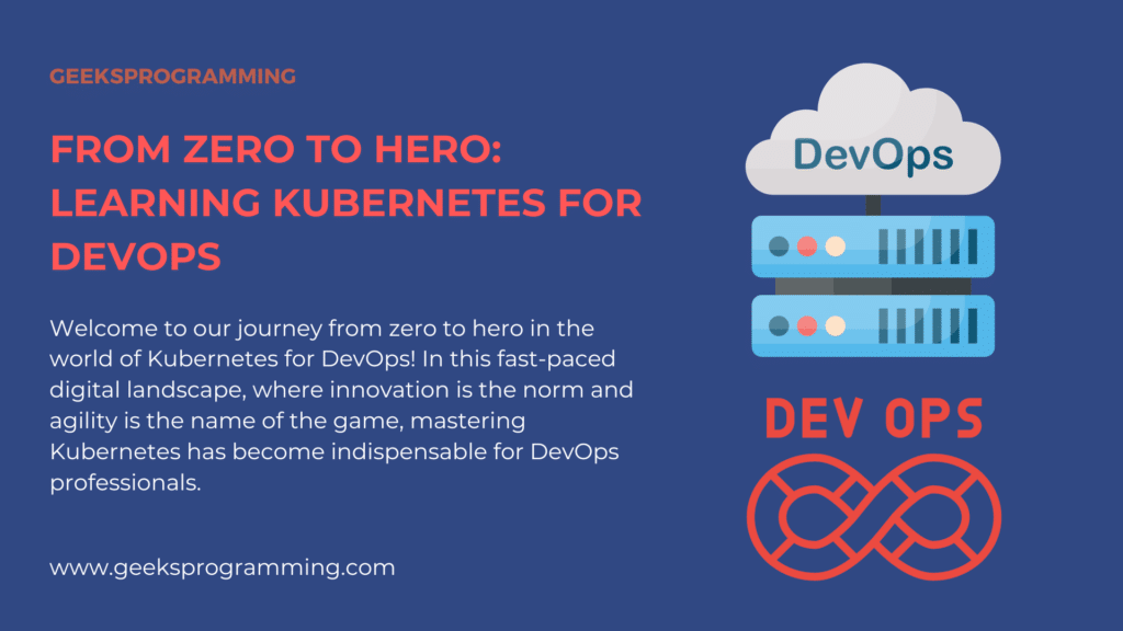 Developing Kubernetes Skills for DevOps