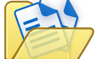 Yellow open folder icon representing Java file I/O operations