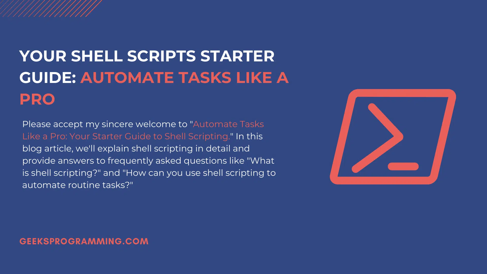 Terminal window showing a Bash shell script automating file organization tasks