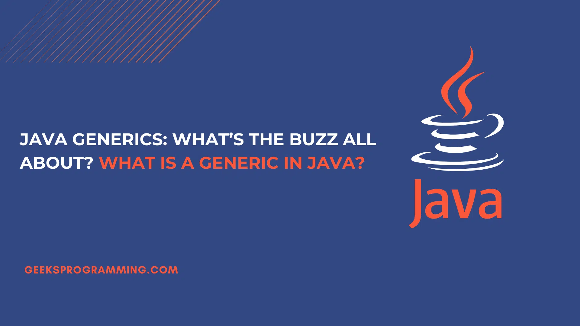Diagram showing a generic Java class with a type parameter T used in ArrayList and custom data structures