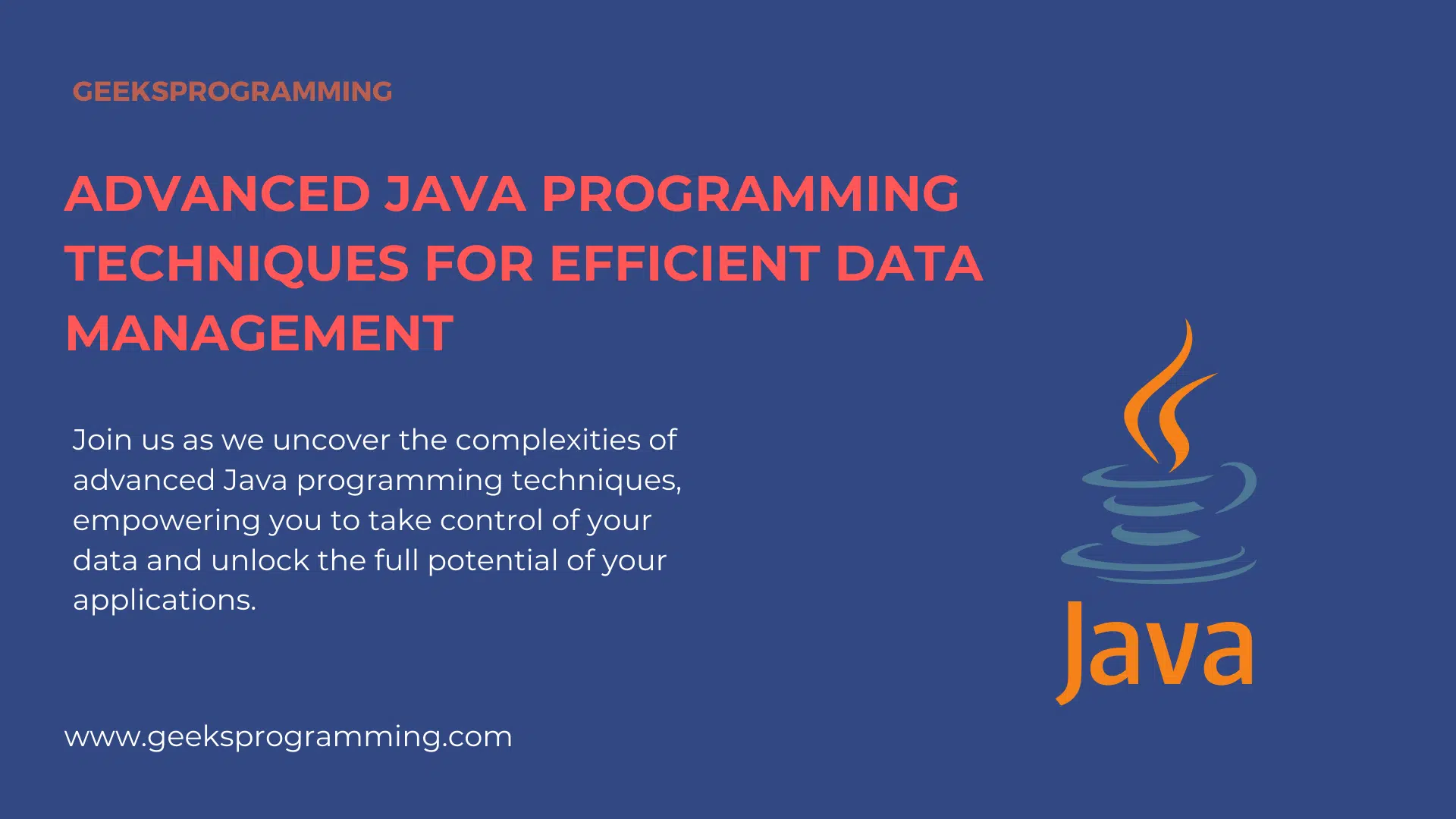 Java code managing structured data with collections and concurrent thread handling